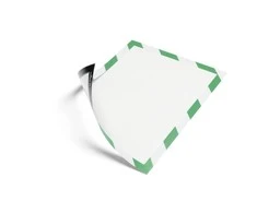 Durable DURAFRAME MAGNETIKOS SAUGUMAS A4 5St grUn / baltas