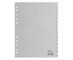 Durable DAUGIAU ZAHLENregister A4 1-15 PP vollded. žaidimas