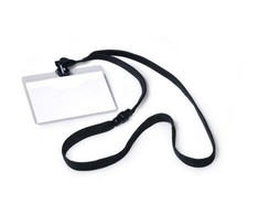 DURABLE Namensschild Textilband 10 6x9cm 10er Pck juodas