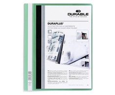Aplankas dokumentams su įsegėle ir kišene DURABLE DURAPLUS