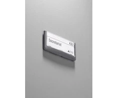 Laikiklis Staples GERIAUSI KLIKO SIGN informacijos plokštė 149x52.5mm, grafitas