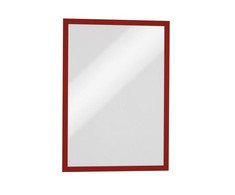 Plakatas Durable Duraframe Magnetic A3, A3, Raudona, Portretas/Greičiajuostis, 5 vnt.