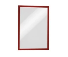 Plakatas Durable Duraframe Magnetic A3, A3, Raudona, Portretas/Greičiajuostis, 5 vnt.