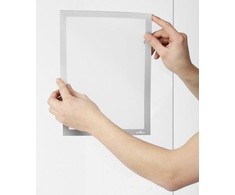 Durable Patvarus SAMORZY SISTEMA RAMINAMASIS Sidabrinis A4 4841 2Vnt DURAFRAME SUN