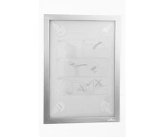 Plakatas Durable DURAFRAME WALLPAPER A4 Inforahmen sidabrinis