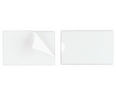 Laikiklis Durable Pocketfix lipni kišenė - langas, 57 X 90 mm, pakuotė 10 vnt.