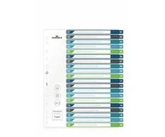 Laikiklis Durable Register A4 + 20tlg. 1-20 kolorowe zakładki + formularz trans.
