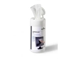 Valiklis Servetėlės kompiuterio ekranui valyti DURABLE Screenclean, 100 vnt., šlapios