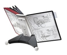 Reklaminis stovas DURABLE SHERPA, 10 įmaučių, pastatomas