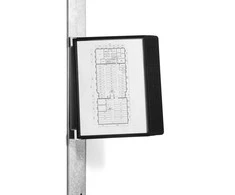 Laikiklis Durable DURABLE SichttafelwandhalterVarioMagnetWall 10 Sichtt. schw