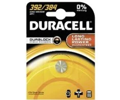 Duracell 392/384 buitinė baterija Vienkartinė baterija Sidabro oksidas (S)