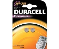Duracell 303/357 Vienkartinė baterija SR44 Sidabro oksidas (S)