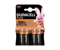 "Duracell Plus Power Lr06" baterijų pakuotė X 4 vienetai
