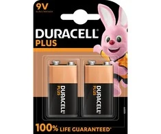 Duracell Batterie Plus -9V (MN1604/6LR61) 2St.
