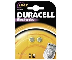 Duracell LR43 Vienkartinė baterija SR43 Šarminis