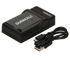 Duracell Kameros įkroviklis Įkroviklis su USB laidu, skirtas DR9675/NP-50/D-LI68
