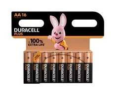 Duracell Batterie Plus NAUJA – AA (MN1500/LR06) Mignon 16St.