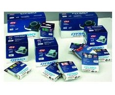 D1, prekės ženklo juosta, 19mm, juodas tekstas ant mėlynos juostos, 7m - 45806 DYMO / S0720860