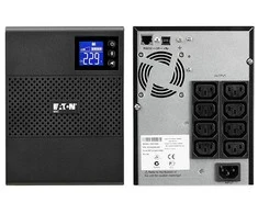 Battery Backup Eaton 750VA/525W UPS, line-interactive with pure sinewave output, Windows/MacOS/Linux support, USB/serial