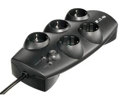 Eaton PB6D viršįtampių ribotuvas 6 AC išvestis(ys / čių) 220 - 250 V Juoda, Balta 1,5 m