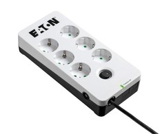 Eaton PB6D viršįtampių ribotuvas 6 AC išvestis(ys / čių) 220 - 250 V Juoda, Balta 1,5 m
