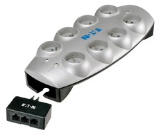 Eaton PB8TUD viršįtampių ribotuvas 8 AC išvestis(ys / čių) 220 - 250 V Juoda, Balta 1,5 m
