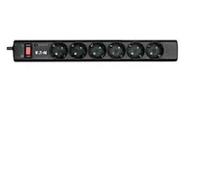 Eaton PS6D viršįtampių ribotuvas 6 AC išvestis(ys / čių) 220 - 250 V Juoda, Balta 1 m