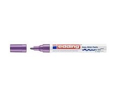 Žymeklis Edding 750 lako pagrindu, apvaliu galiuku, 2-4mm, violetinės spalvos