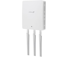Edimax Wall-Mount Access Point WAP1750 802.11ac, 2.4GHz/5GHz GHz, 450+1300 Mbit/s, 10/100/1000 Mbit/s, Ethernet LAN (RJ-45) jungtys 2, PoE įėjimas/išėjimas, 3x išorinis