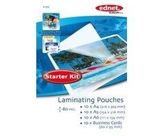 Ednet High quality pouches Starter Kit.80 micron, 91529