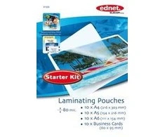 Ednet High quality pouches Starter Kit.80 micron, 91529