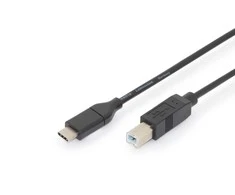 Ednet USB 3.1 Type-C į B CM/BM jungiamasis laidas 1,8 m, 84333