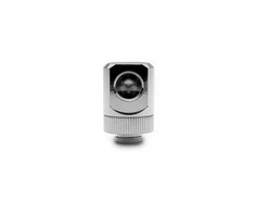 Ek Water Blocks Ek Vanduo Blocks EK Vanduo Blocks EK-Torque Adapteris 90 Degree G1/4 inch Male to G1/4 inch Female – Rotatable, nickel sidabrinis