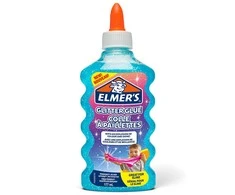 Elmer's blizgūs mėlyni klijai - 2077252