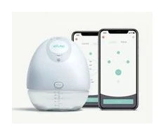 Elvie Doppelmilchpumpe - 150 ml - Electronic - Transparent - Baltas