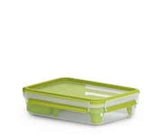 Emsa Clip&amp;Go Brunchbox 518099 1,2l Skaidrus/Žalias