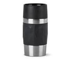 Emsa kelioninis termosas-puodelis Travel Mug Compact 300 ml, nerūdijančiojo plieno
