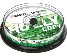 Emtec DVD-RW 4.7 GB 4x 10 vnt (ECOVRW47104CB)