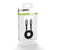 Emtec C tipo į C tipo jungtį jungiantis laidas, 1,2 m