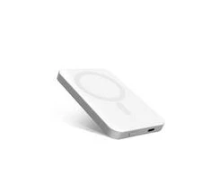 Epico 5000mAh aliuminio powerbank su MagSafe tvirtinimo atrama - sidabrinis