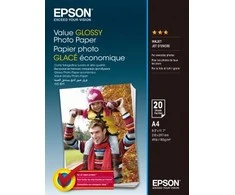 Epson Value Glossy Photo Paper fotopopierius Blizgus A4