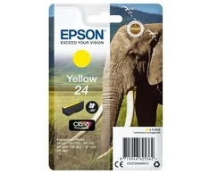 Epson Elephant C13T24244012 rašalo kasetė Originalus Geltona 1 vnt