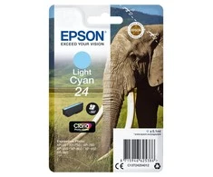 Epson rašalo kasetė šviesiai žalsvai mėlyna Claria Photo HD T 242 T 2425