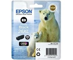 Epson 26XL Ink Cartridge, Juodas