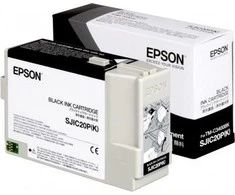Švirkštas Epson SJIC20P rašalas (juodas)