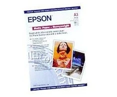 Epson matinis popierius, didelis svoris, DIN A3, 167 g/m², 50 lapų