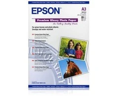 Epson Premium Glossy Photo Paper A3, 250g/m2, 20 lapų