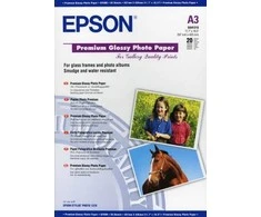 „Epson Premium“ blizgus fotopopierius, DIN A3, 255 g/m², 20 lapų
