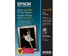 Epson Ultra Glossy Photo Paper [300g/m2 ; 10x15 cm; 20 lapų]
