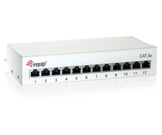 Equip Įrengti Patch panel Cat.6, 12xRJ45 (227362)
